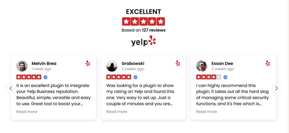 Yelp Reviews